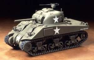 Tank M4 Sherman Early Production in scale 1-48