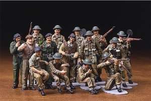 Tamiya 32526 WWII British Infantry Set (European Campaign) 
