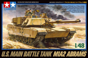 Tamiya 32592 M1A2 Abrams US MBT 1/48