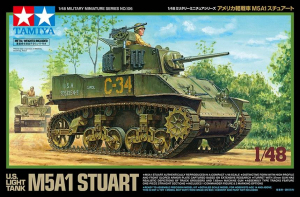 Tamiya 32606 M5A1 Stuart US Light Tank 1/48