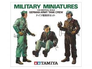German Army Tank Crew model Tamiya 35001 in 1-35