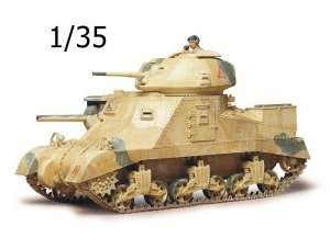 British Army Medium Tank M3 Grant MkI in scale 1-35