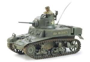 U.S. Light Tank M3 Stuart in scale 1-35 Tamiya 35042