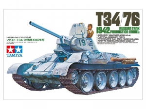 Russian Tank T-34/76 1942 Production Model Tamiya 35049 in 1-35