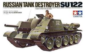 Su-122 Russian Tank Destroyer in scale 1-35
