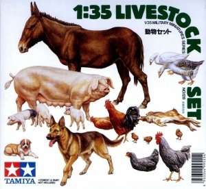 Tamiya 35128 Livestock set