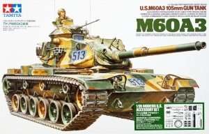 US M60A3 and modern accessory set in scale 1-35