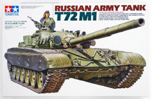 Russian Army Tank T72M1 in scale 1-35
