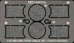 Tamiya 35167 Ger. King Tiger Photo Etched Grille Set