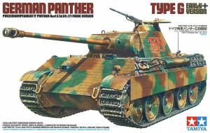German Panther type G Early Version in scale 1-35