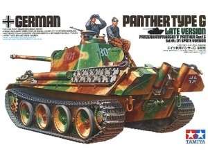 German Panther type G Late Version in scale 1-35