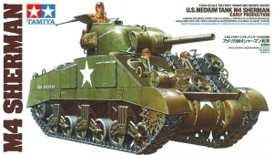 U.S. Medium Tank M4 Sherman Early in scale 1-35