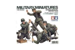 Model German Infantry Mortar team scale 1-35 