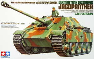 German Tank Destroyer Jagdpanther Late Version in scale 1-35