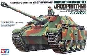 German Tank Destroyer Jagdpanther Late Version in scale 1-35