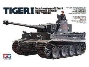 Model German tank Tiger I early production scale 1-35