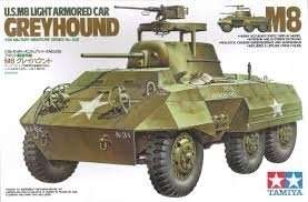 Tamiya 35228 U.S M8 Light Armored Car Greyhound