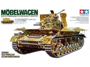 German self propelled AA Gun Mobelwagen model Tamiya in 1-35