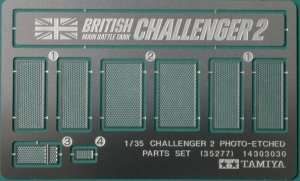 Tamiya 35277 Challenger 2 Photo-Etched Parts Set