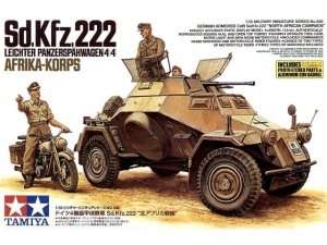 Armored Car Sd. Kfz.222 North African Campaign in scale 1-35