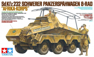 Tamiya 35297 German Sd.Kfz.232 Schwerer Panzerspahwagen 8-Rad Africa Corps 1/35