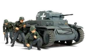 German Panzerkampfwagen II Ausf.C in scale 1-35
