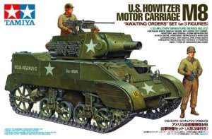 U.S. Howitzer Motor Carriage M8 in scale 1-35