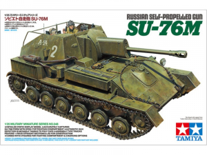 Russian Self-Propelled Gun SU-76M model Tamiya 35538