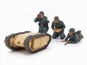 German Assault Pioneer Team and Goliath set in scale 1-35