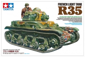 French Light Tank R35 model Tamiya 35373 in 1-35