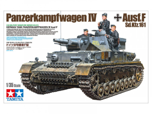 Pz.Kpfw. IV Ausf. F Sd.Kfz.161 model Tamiya 35374 in 1-35