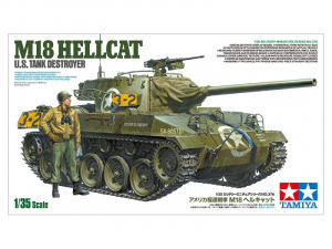M18 Hellcat US Tank Destroyer model Tamiya 35376 in 1-35
