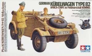 German Kubelwagen Type 82 Africa-Corps w/Feldmarschall Rommel
