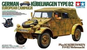 German Kubelwagen Type 82 European Campaign