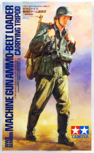 Tamiya 36311 German Machine Gun Ammo-Belt Loader (Carrying Tripod) 1/16