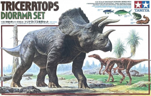 Tamiya 60104 Dinosaur Triceratops 1/35 - Diorama Set