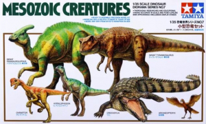 Tamiya 60107 Mesozoic Creatures Set 1/35 