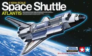 Space Shuttle Atlantis model Tamiya 60402 in 1-100