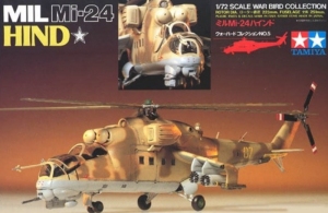 Mil Mi-24 Hind model Tamiya 60705 in 1-72