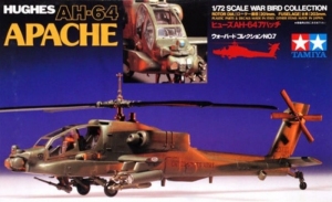 Hughes AH-64 Apache model Tamiya 60707 in 1-72