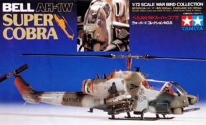 Bell AH-1W Super Cobra model Tamiya 60708 in 1-72