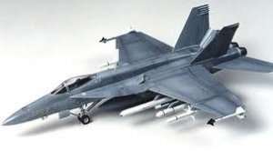 F/A-18E Super Hornet model in scale 1-72