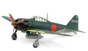 Mitsubishi A6M5 Zero Fighter (Zeke) model in scale 1-72