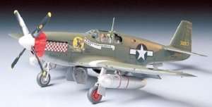 North American P-51B Mustang in scale 1-48