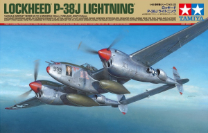 Tamiya 61123 Samolot Lockheed P-38J Lightning model 1-48