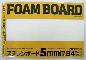 Foam Board B4 364x257x5mm Tamiya 70139