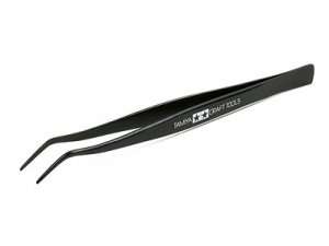 Angled Tweezers Tamiya 74003
