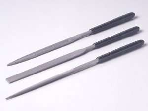 Basic File Set Medium Double-Cut Tamiya 74046 