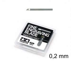 Fine Engraving Blade 0,2mm - Tamiya 74136