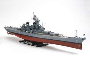 Model U.S. Battleship BB-62 New Jersey scale 1:350